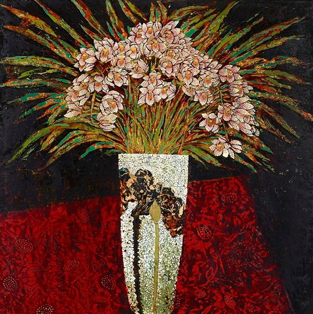 曾華暉 《幽蘭》 60cmx60cm 2014年.jpg